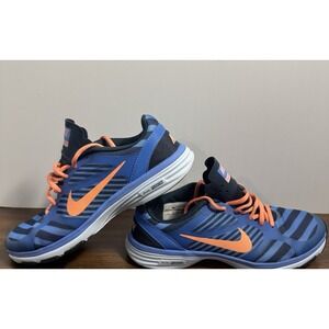 Nike Womens 579812-404 Blue Print TR Dual Fusion Low Top Size 8.5 Training Shoes